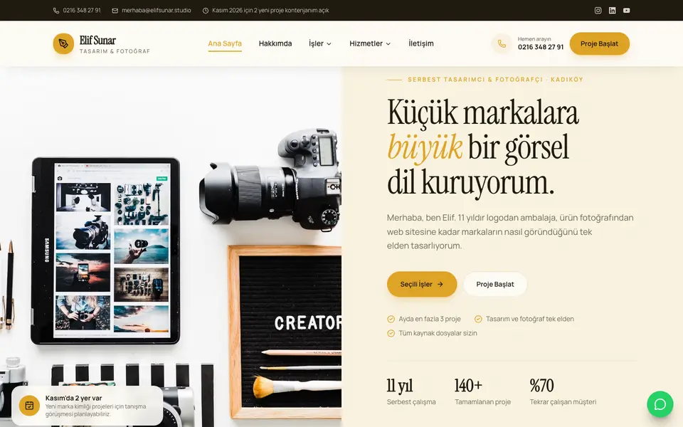 Kişisel Portfolyo · Retro şablonu