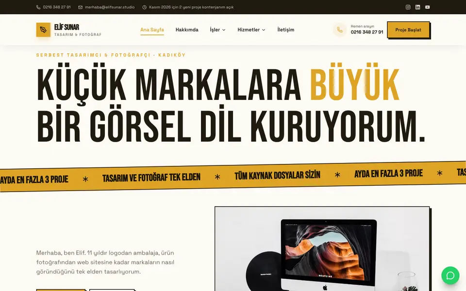 Kişisel Portfolyo · Sokak şablonu