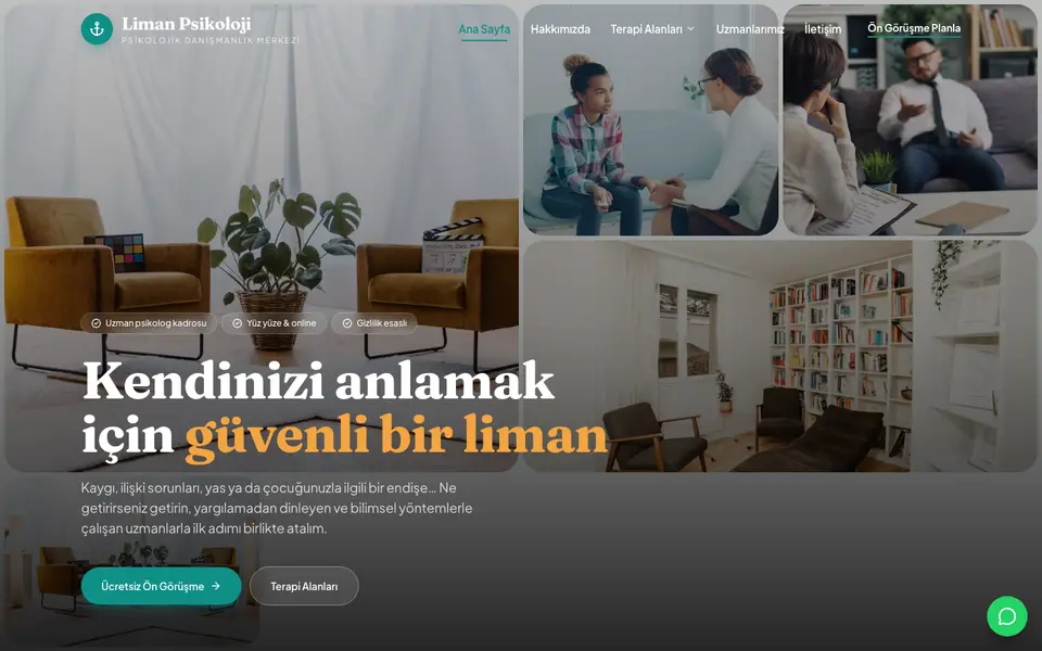 Psikolojik Danışmanlık · Bahar şablonu