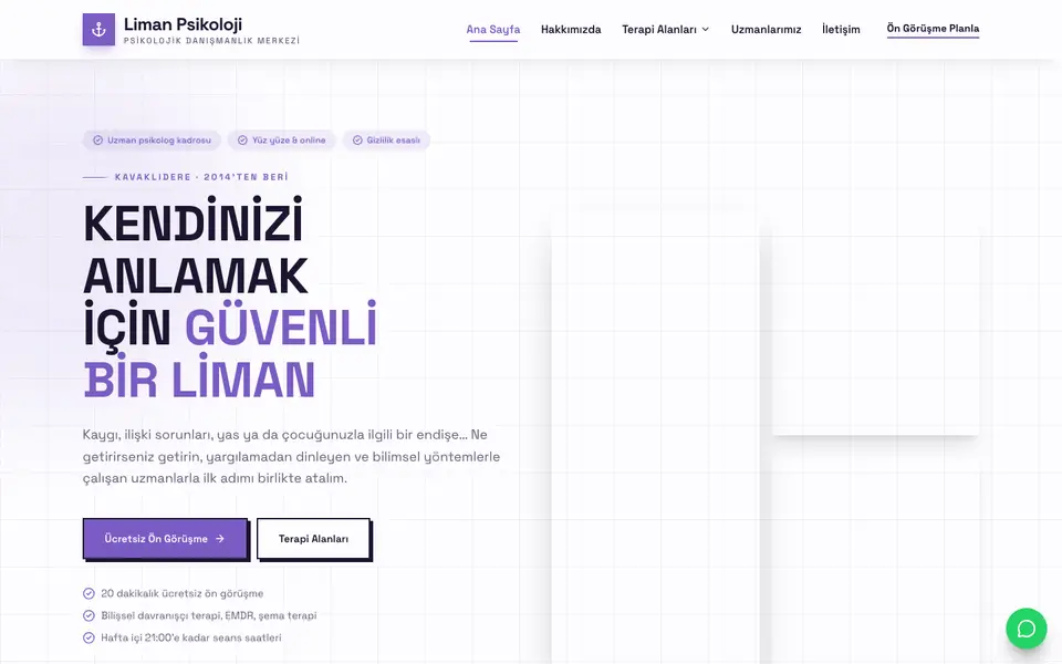 Psikolojik Danışmanlık · Brutal şablonu