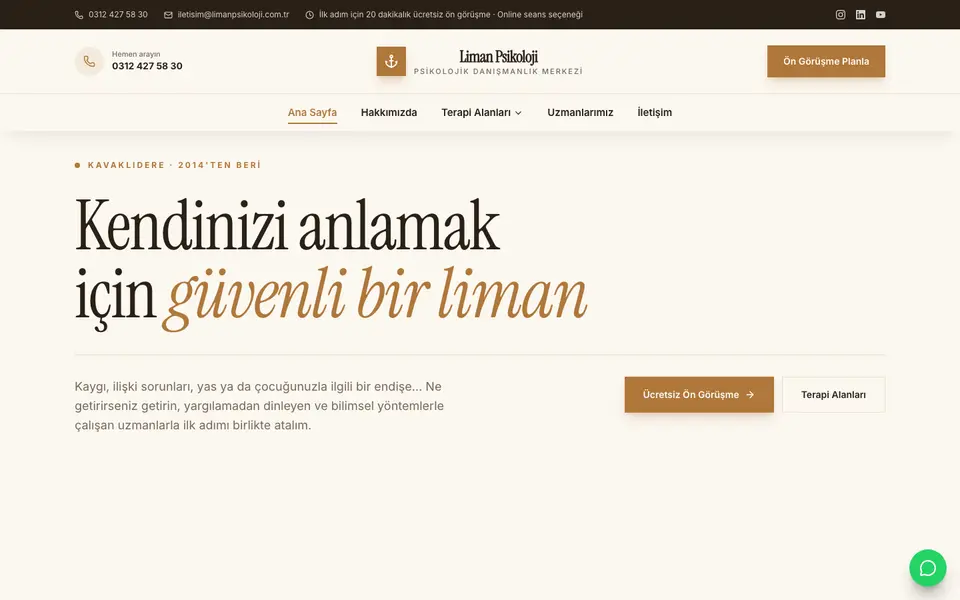 Psikolojik Danışmanlık · Gazete şablonu
