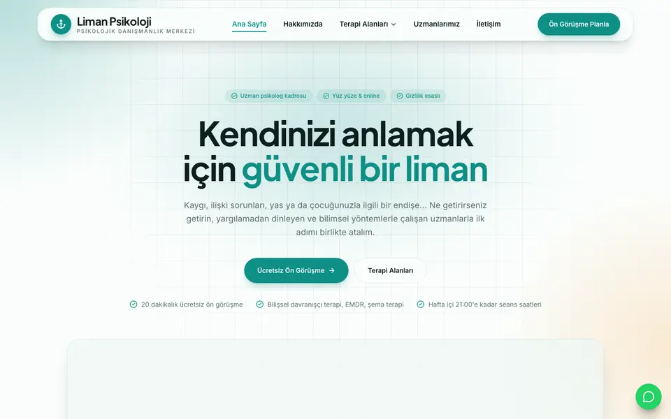 Psikolojik Danışmanlık · Kristal şablonu