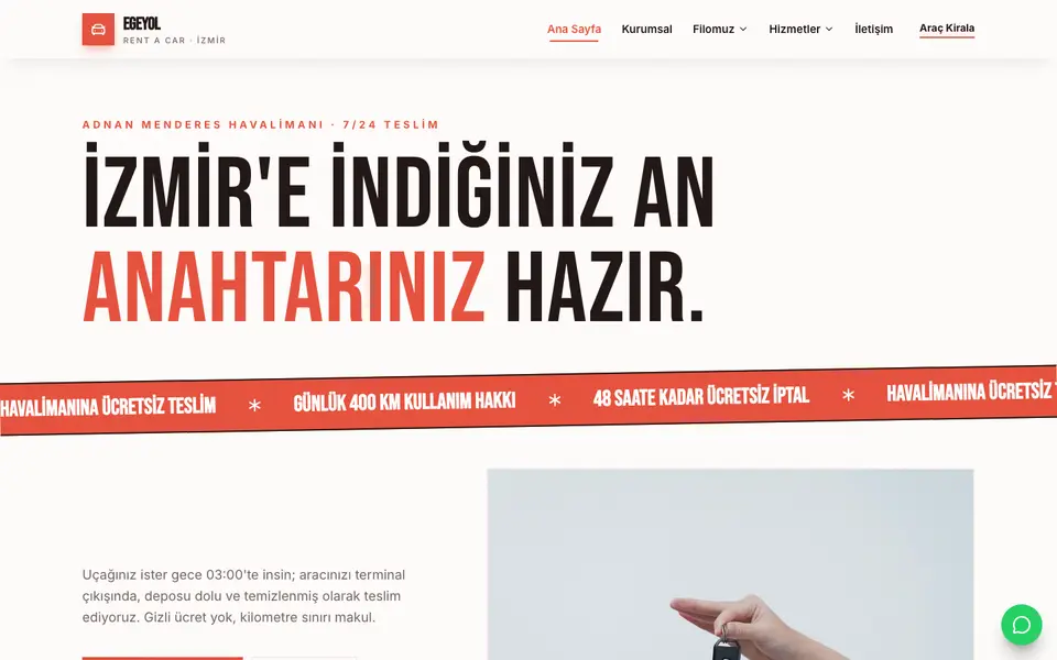 Araç Kiralama · Poster şablonu
