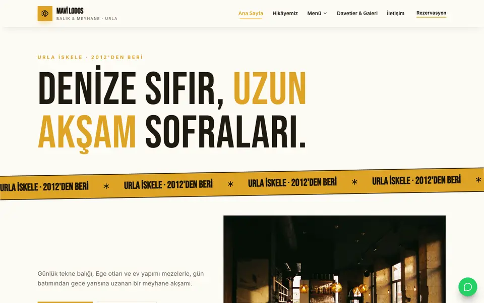 Restoran · Poster şablonu