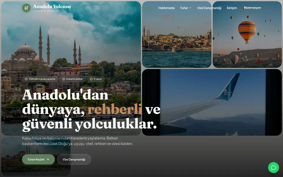 Seyahat Acentesi · Bahar şablonu