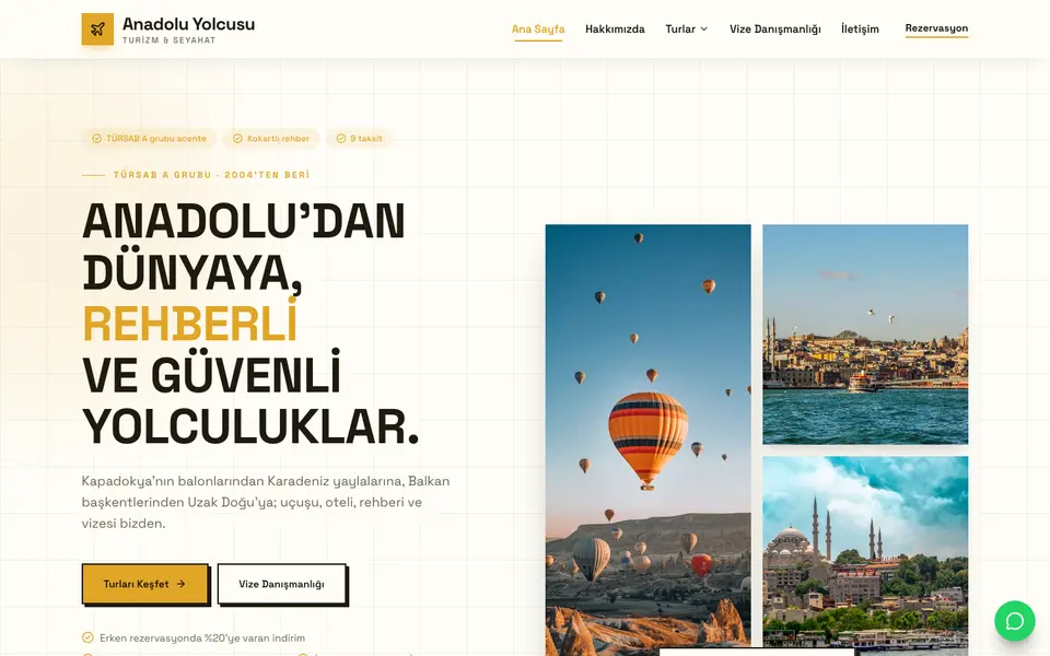 Seyahat Acentesi · Brutal şablonu