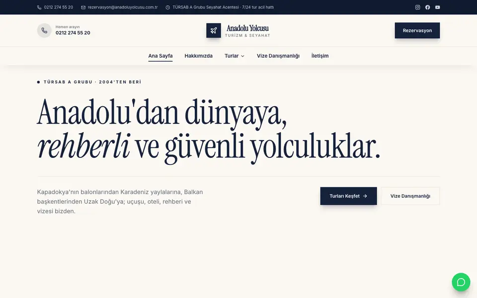 Seyahat Acentesi · Gazete şablonu