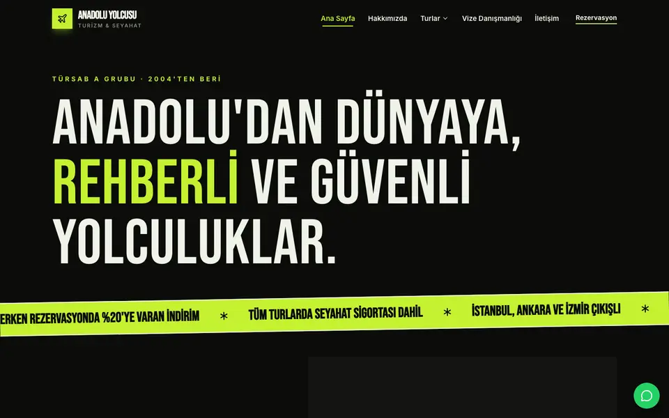 Seyahat Acentesi · Poster şablonu