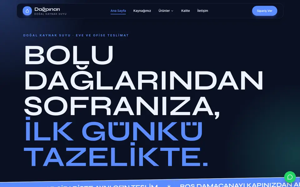 Su & Damacana · Neon şablonu