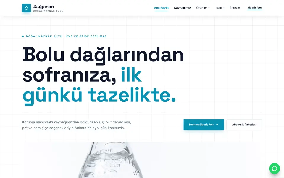 Su & Damacana · Teknik şablonu
