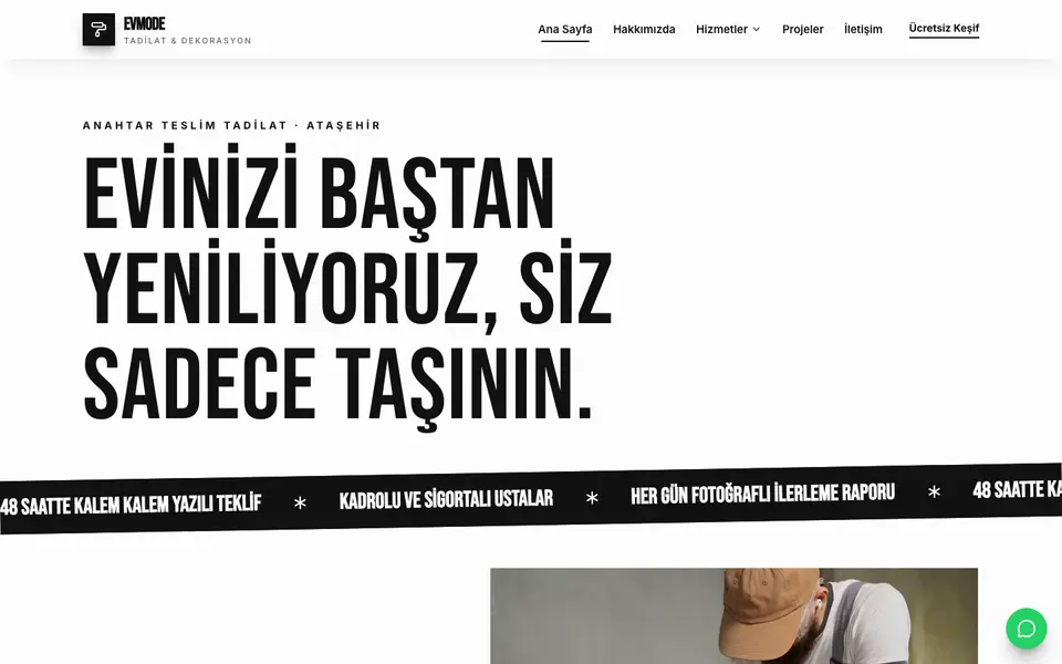 Tadilat & Dekorasyon · Poster şablonu