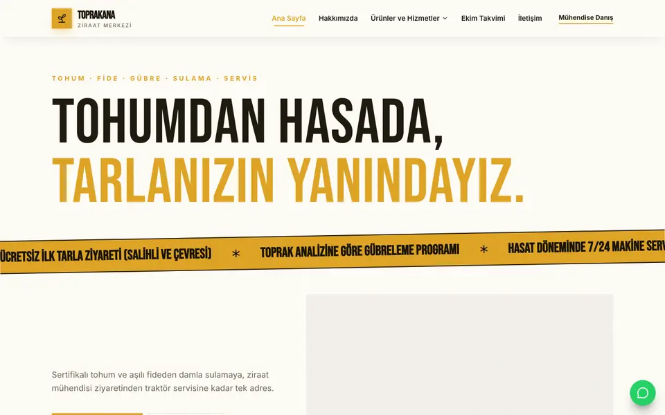 Tarım & Ziraat · Poster şablonu