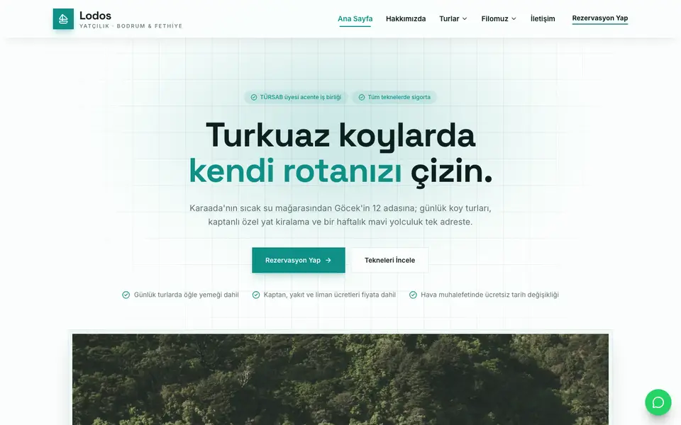 Tekne Turu & Yat Kiralama · Minimal şablonu