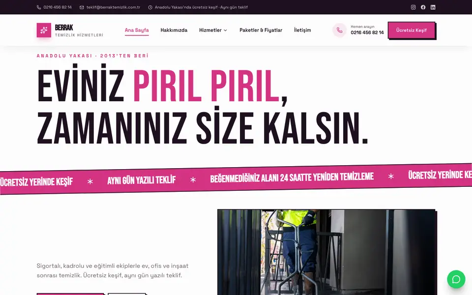 Temizlik Şirketi · Sokak şablonu