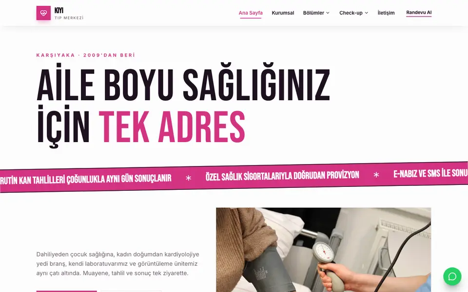 Tıp Merkezi · Poster şablonu