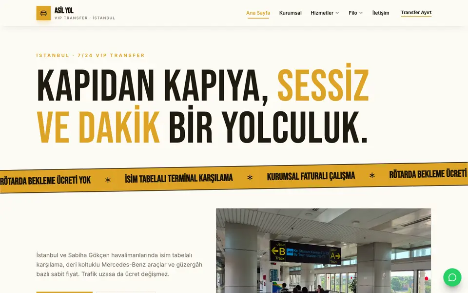 VIP Transfer · Poster şablonu